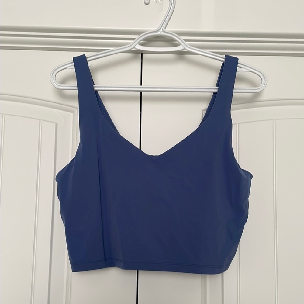 Aerie Blue Crop Tank Top